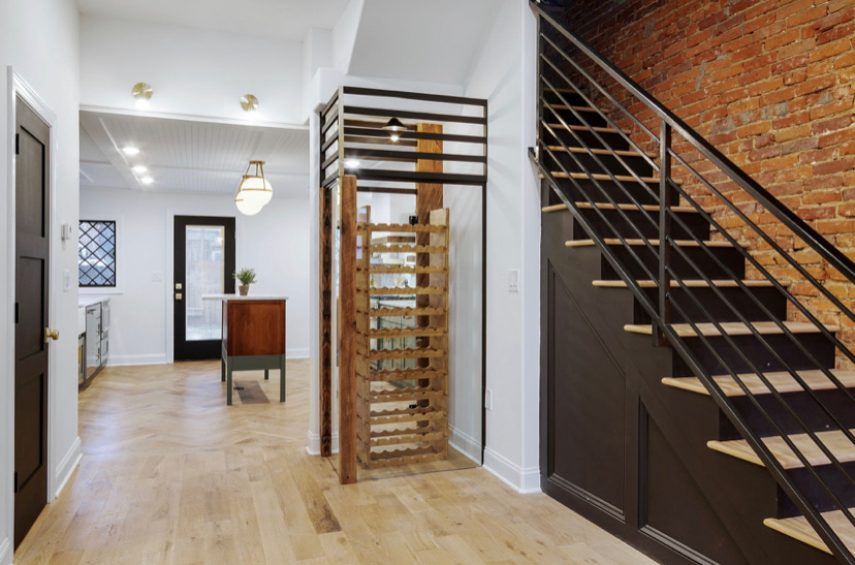 Kitchen wine cabinet